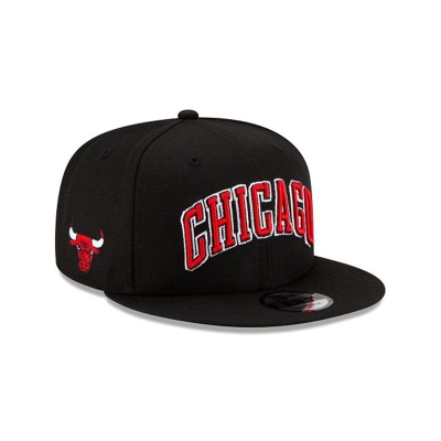 Sapca New Era Chicago Bulls NBA Statement Edition 9FIFTY Snapback - Negrii